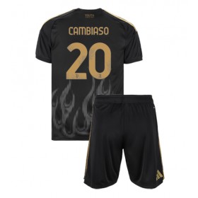 Juventus Andrea Cambiaso #20 Tredje Kläder Barn 2026-27 Kortärmad (+ Korta byxor)